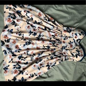 Floral mini dress